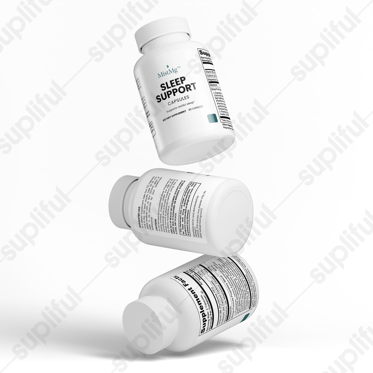 Sleep Support Capsules | Magnesium & Melatonin for Deep, Restful Sleep | MistMg™