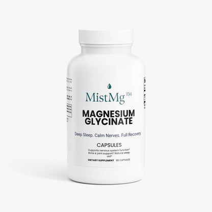 MistMg™ Magnesium Glycinate | Deep Sleep & Muscle Recovery | 90 Capsules