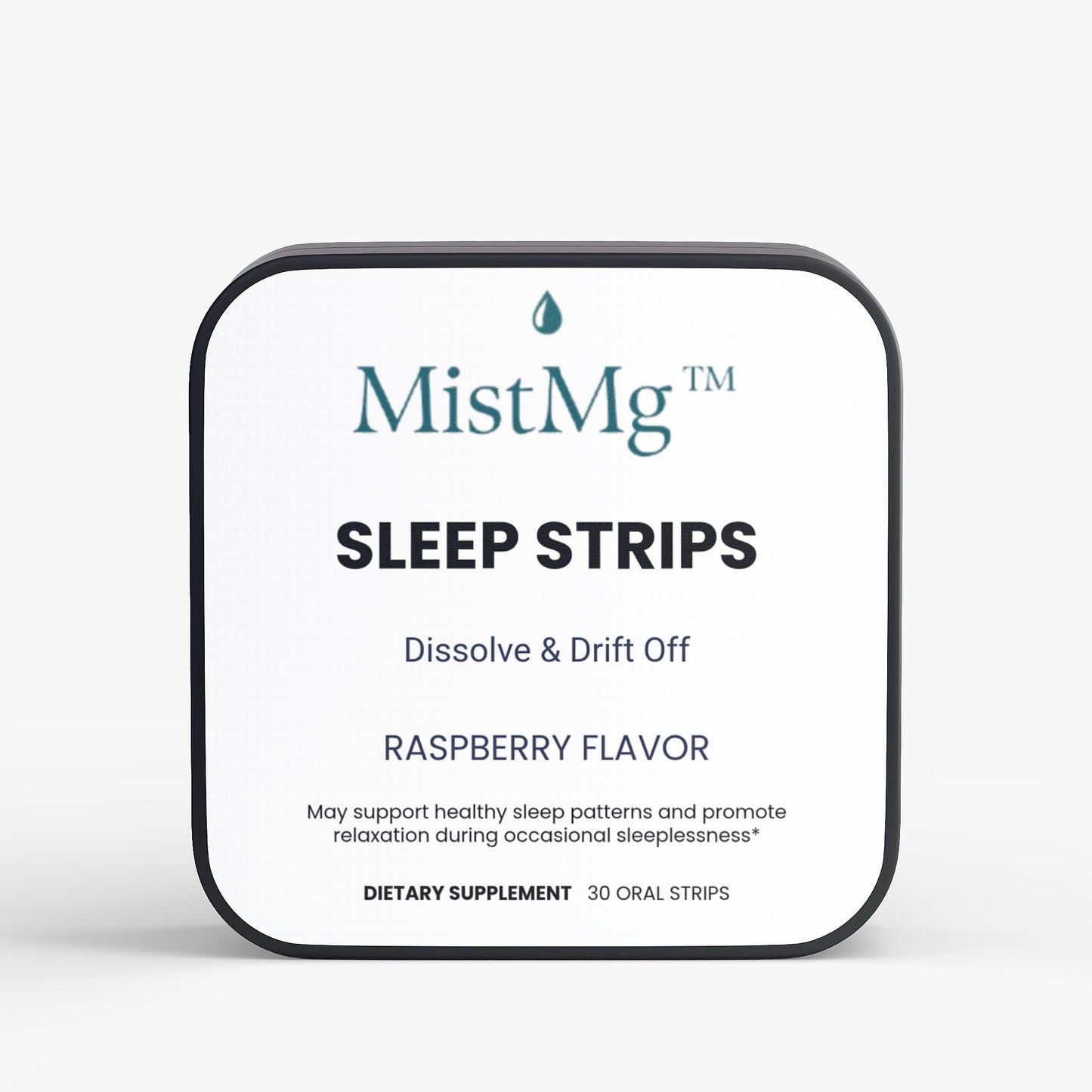 MistMg™ Sleep Strips | Fast-Dissolve | Fall Asleep Faster | 30 Strips