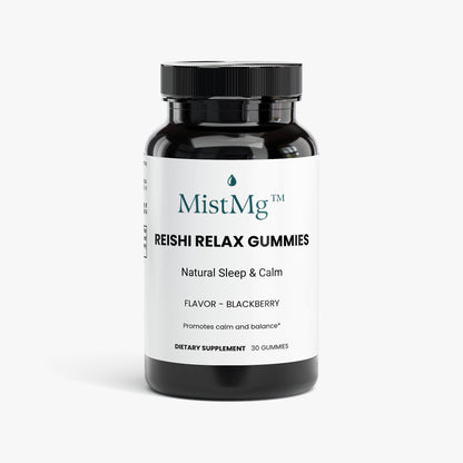 MistMg™ Reishi Relax Gummies | Natural Calm & Sleep Support | 60 Count