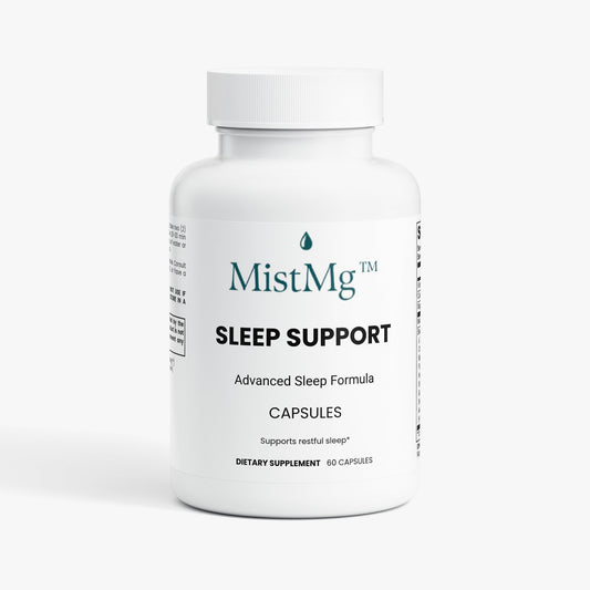 MistMg™ Sleep Support | Magnesium Citrate + B6 | Calm & Restful Sleep | 60 Capsules
