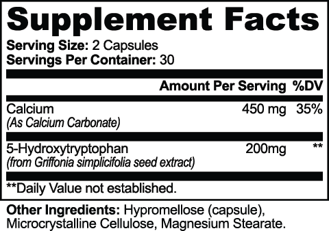 MistMg™ 5-HTP | Serotonin Support | Better Sleep & Mood | 60 Capsules